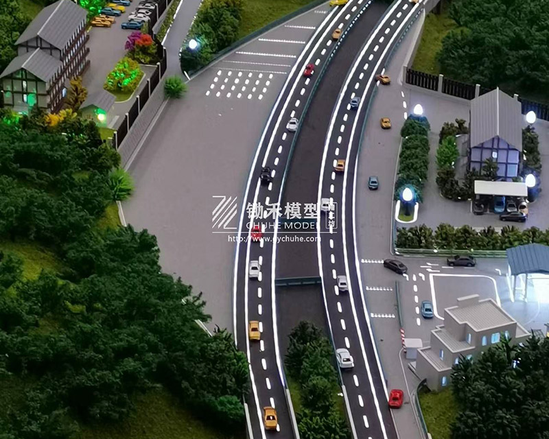 贵阳高速公路服务区模型